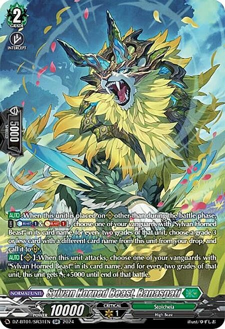 Sylvan Horned Beast, Banaspati Card Front