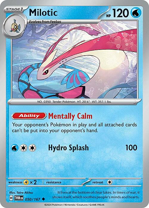 Milotic Card Front