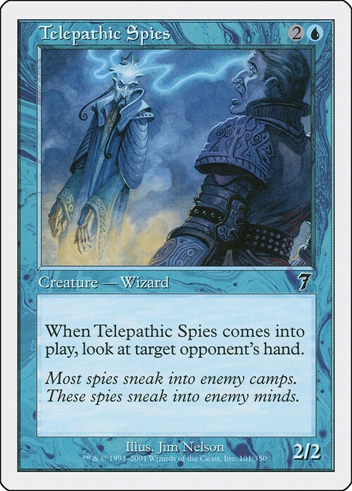 Telepathic Spies Card Front