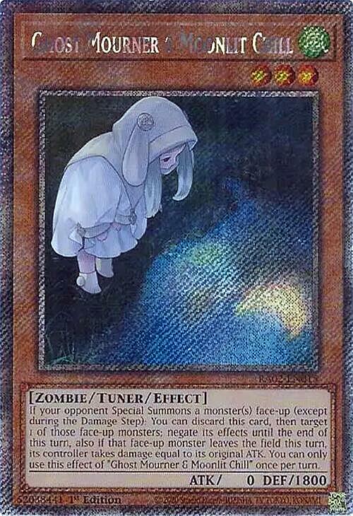 Ghost Mourner & Moonlit Chill Card Front