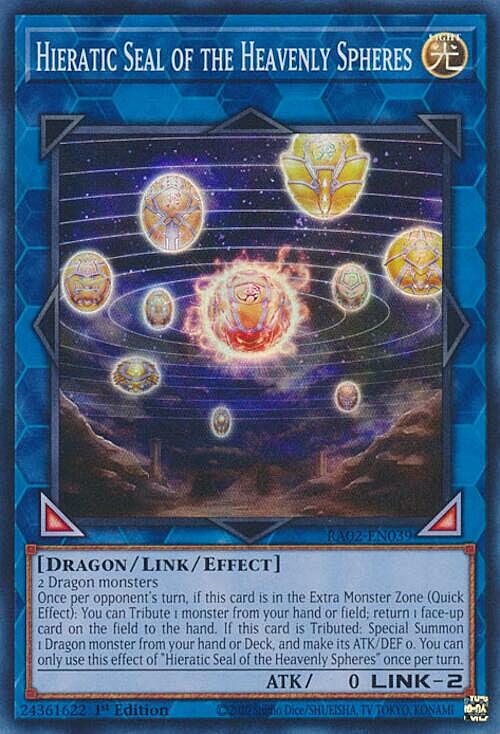 Hieratic Seal of the Heavenly Spheres Card Front