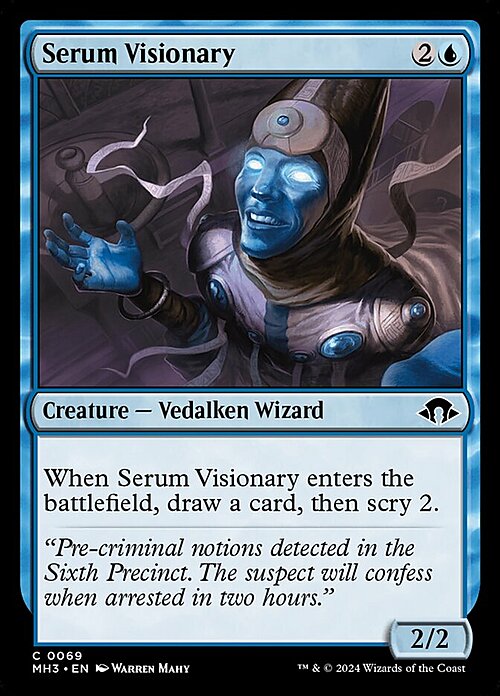 Serum Visionary Card Front