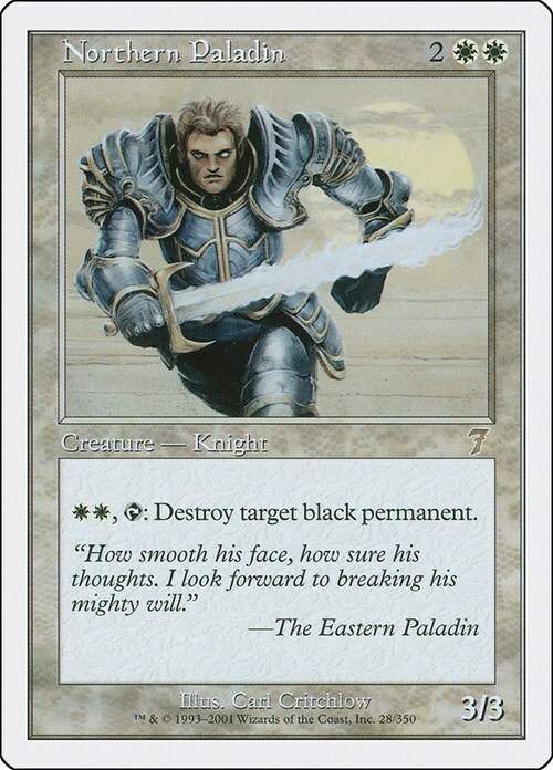 Northern Paladin Card Front