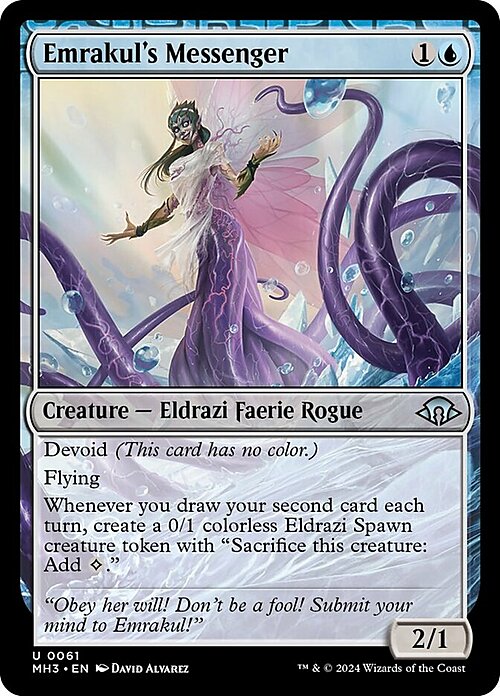 Emrakul's Messenger Card Front