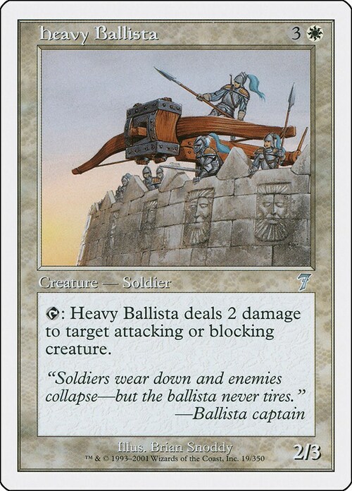 Heavy Ballista Card Front