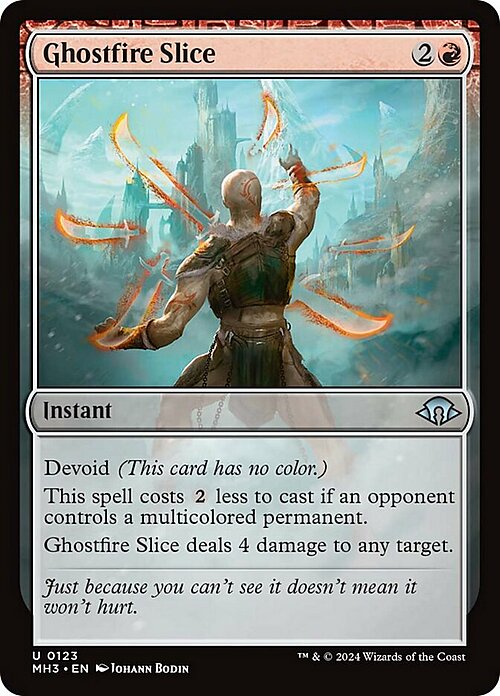 Ghostfire Slice Card Front