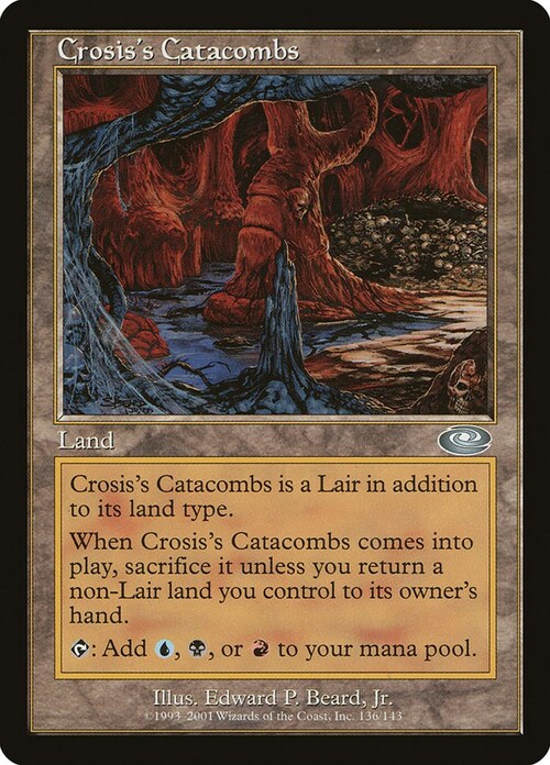 Crosis's Catacombs Card Front