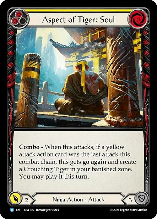 Aspect of Tiger: Soul Card Front