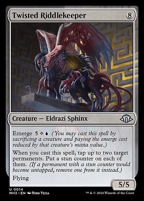 Twisted Riddlekeeper Card Front