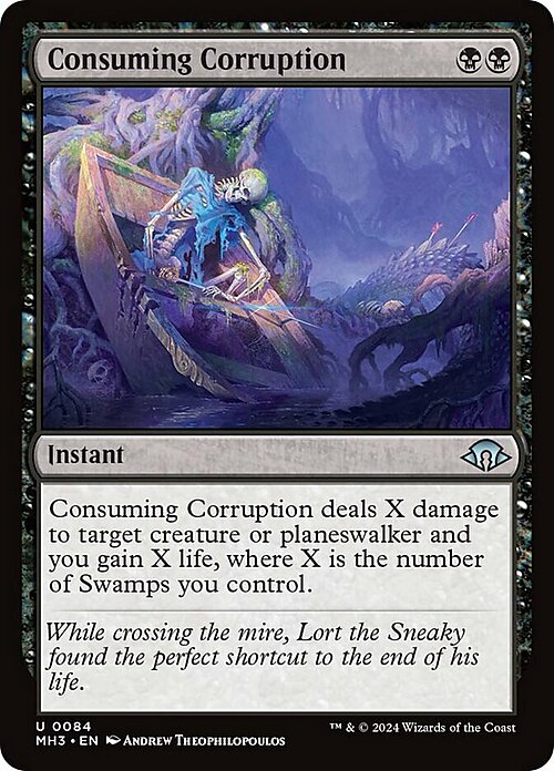 Consuming Corruption Card Front