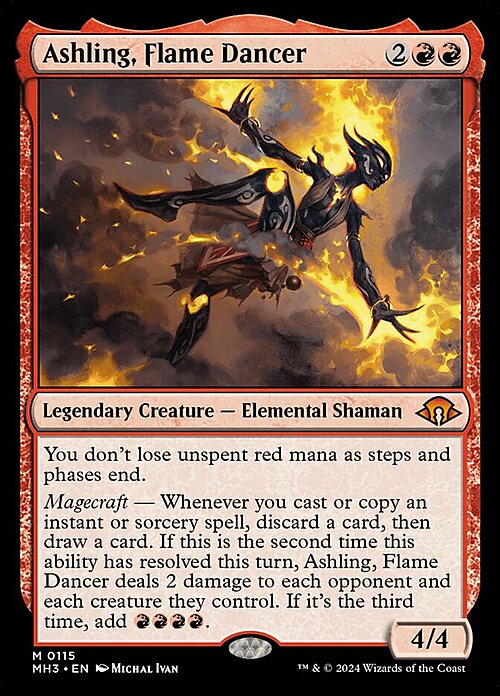 Ashling, Flame Dancer Card Front