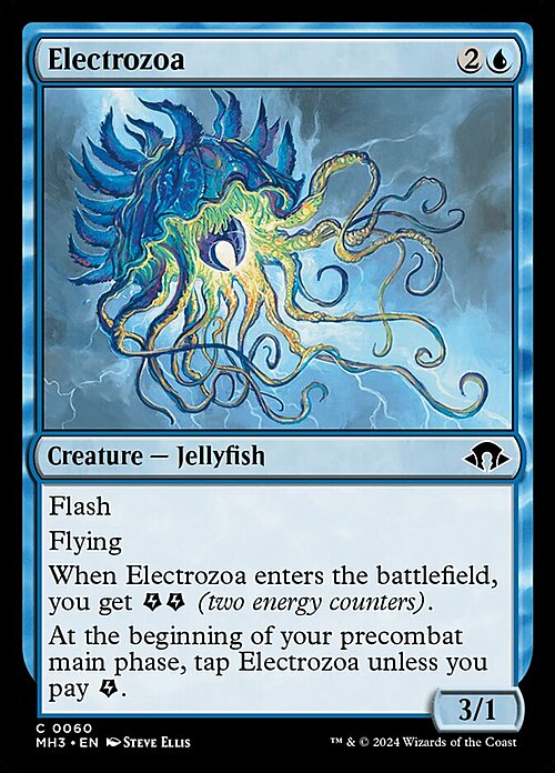 Electrozoa Card Front