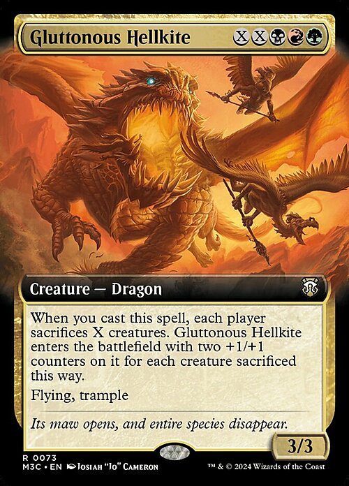 Gluttonous Hellkite Card Front