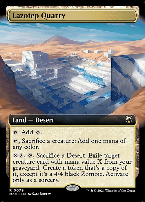 Lazotep Quarry Card Front