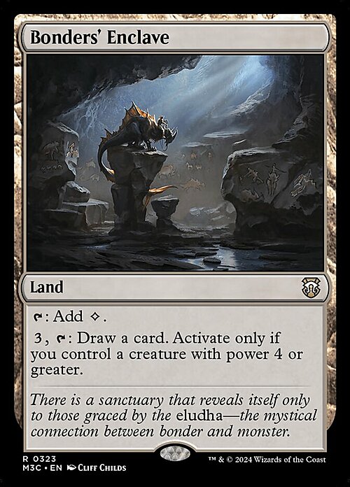 Bonders' Enclave Card Front