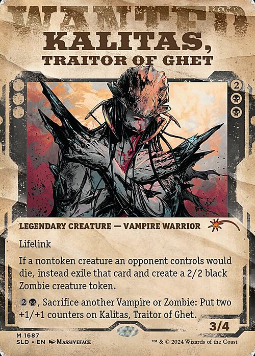 Kalitas, Traitor of Ghet Card Front