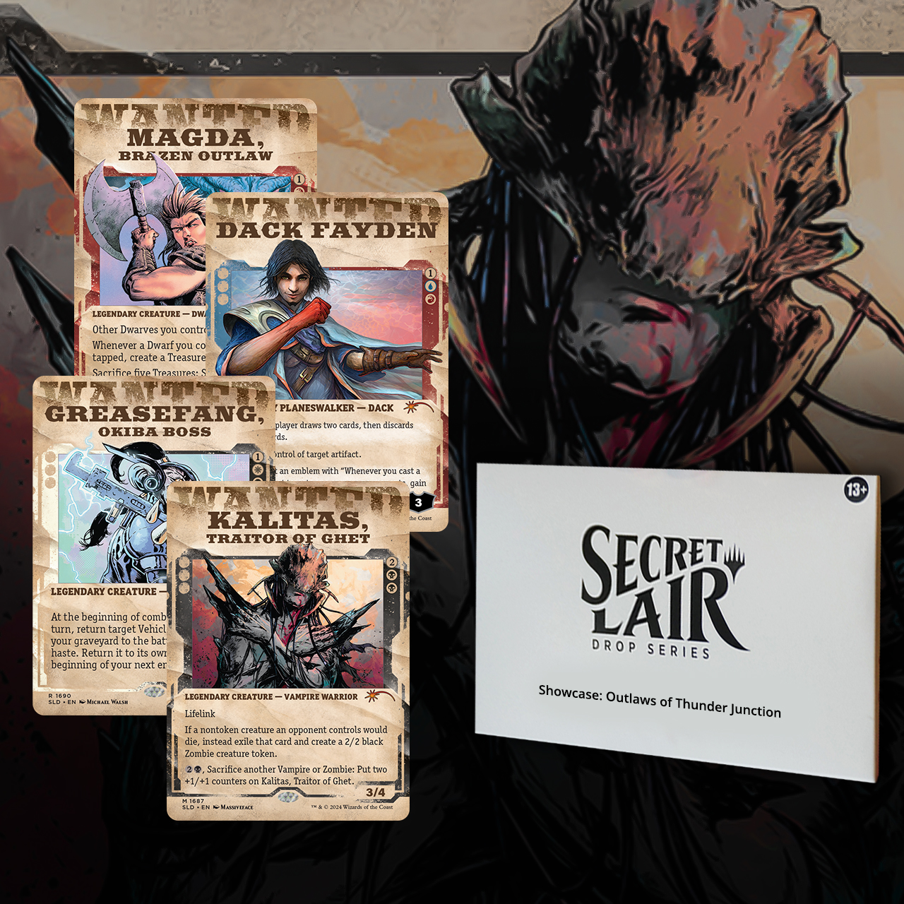 Secret Lair Drop Series: Spring Superdrop 2024: Showcase: Outlaws of Thunder Junction