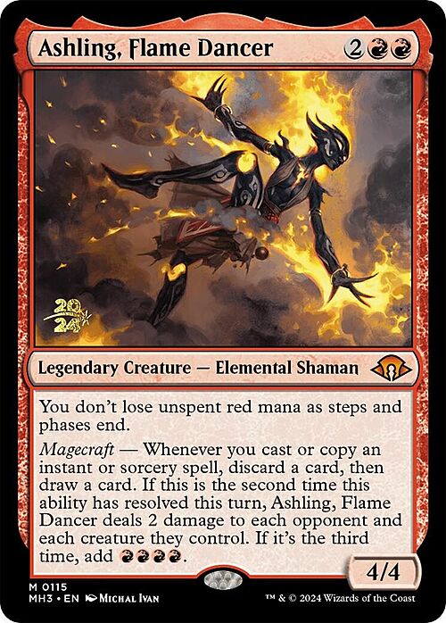 Ashling, Flame Dancer Card Front