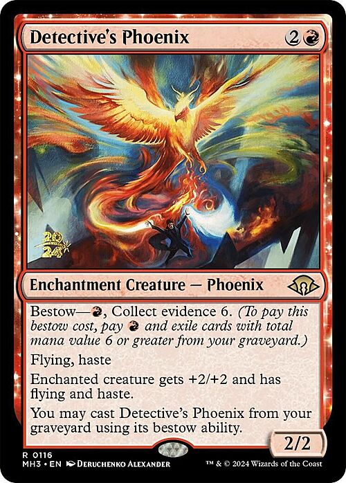 Detective's Phoenix Card Front