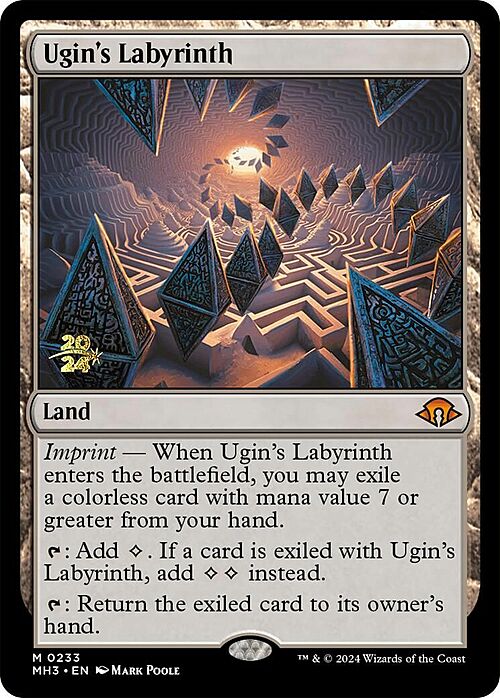 Ugin's Labyrinth Card Front