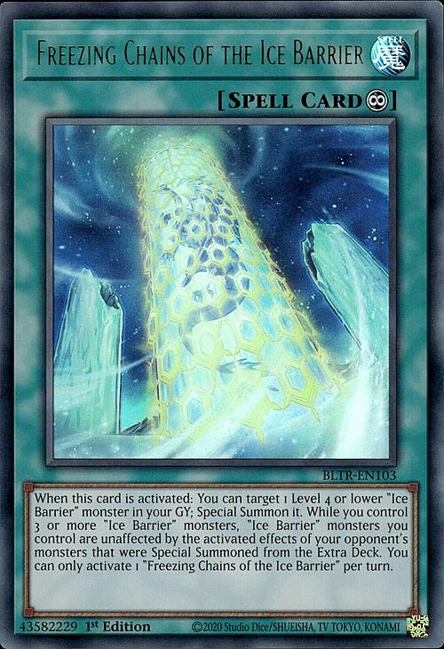 Freezing Chains of the Ice Barrier Card Front