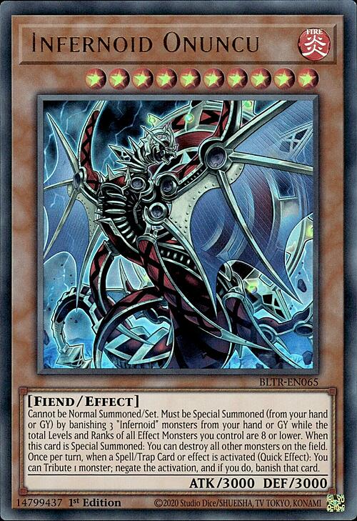 Infernoid Onuncu Card Front