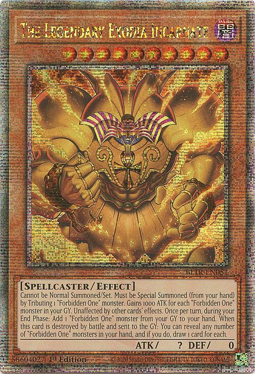 The Legendary Exodia Incarnate Card Front