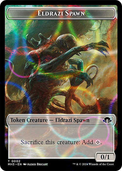 Eldrazi Spawn // Eldrazi Scion Card Front