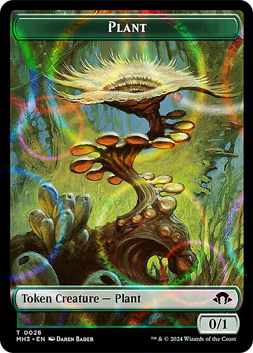 Plant // Zombie Card Front