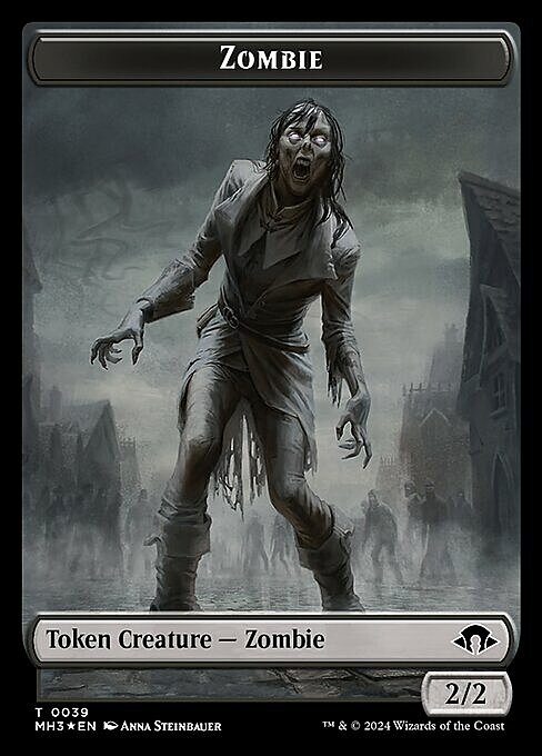 Zombie // Phyrexian Germ Card Front