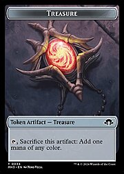 Treasure // Phyrexian Germ