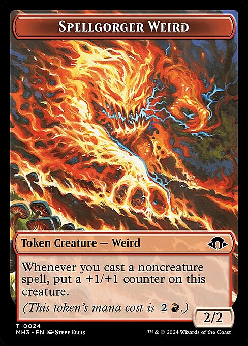 Spellgorger Weird // Phyrexian Germ Card Front