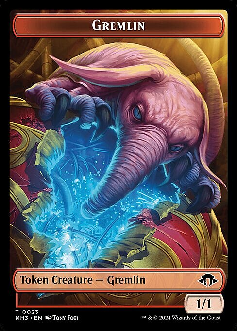 Gremlin // Phyrexian Germ Card Front