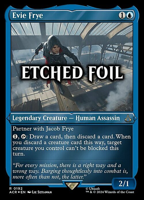 Evie Frye Card Front