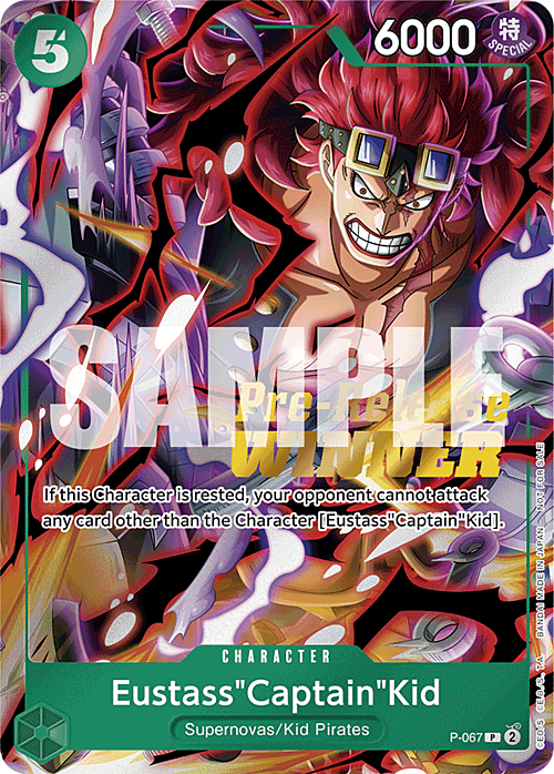 Eustass"Captain"Kid Card Front