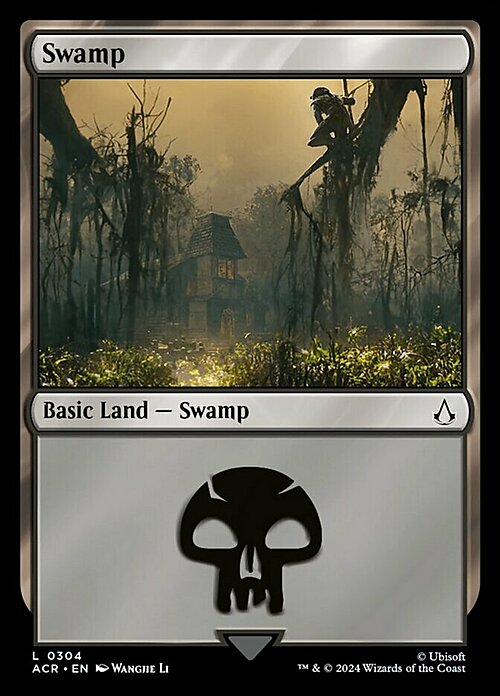 Swamp Card Front