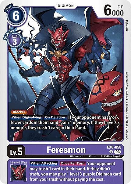 Feresmon Card Front