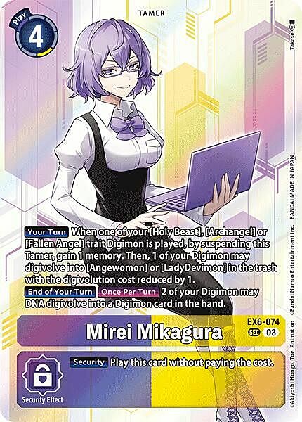 Mirei Mikagura Card Front