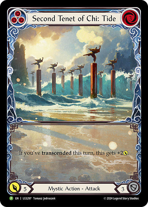 Second Tenet of Chi: Tide Card Front