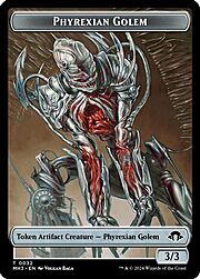 Phyrexian Golem // Energy Reserve