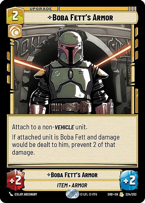 Boba Fett's Armor Card Front