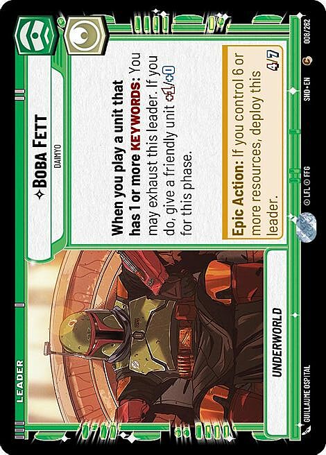 Boba Fett - Daimyo Card Front