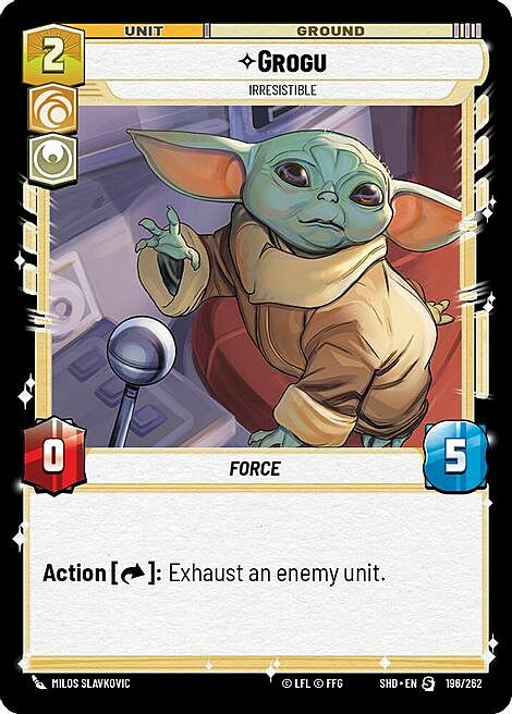 Grogu, Irresistible Card Front