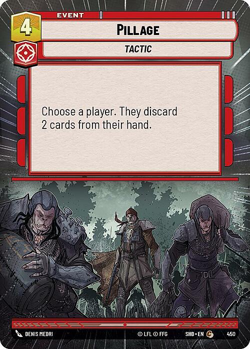 Pillage Card Front