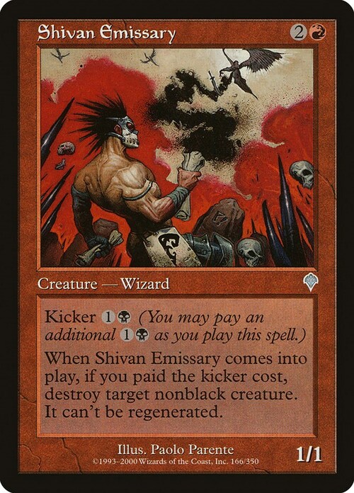 Shivan Emissary Card Front