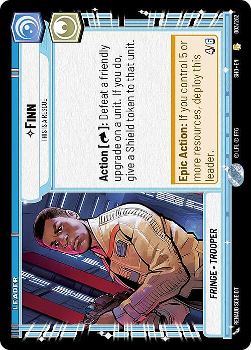 Finn - This is a Rescue Card Front