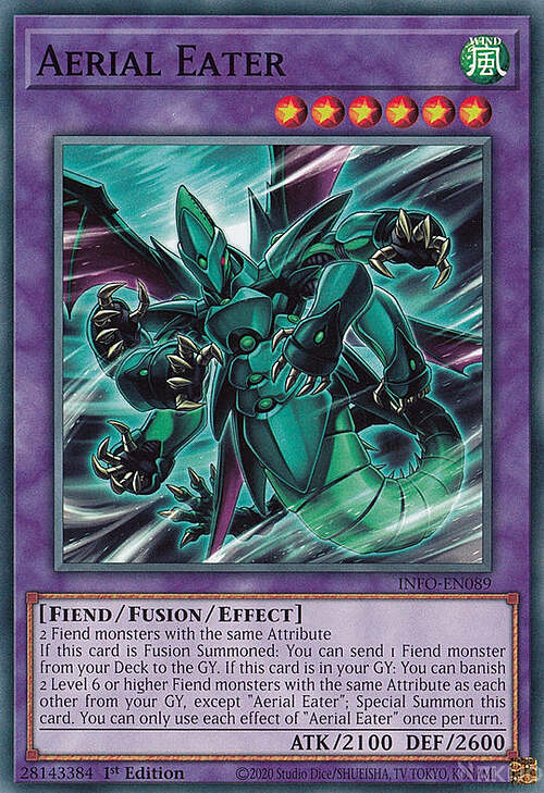 Aerial Eater Card Front