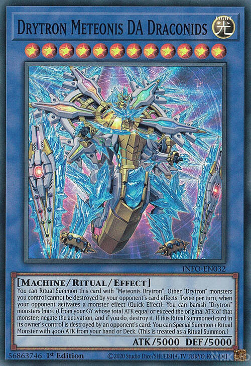 Drytron Meteonis DA Draconids Card Front