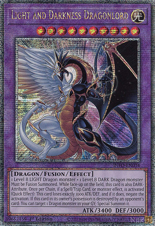 Light and Darkness Dragonlord Card Front