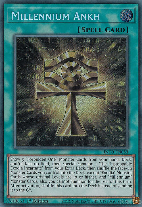 Ankh del Millennio Card Front